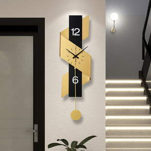 客厅挂钟现代简约大气家用时尚，石英钟餐厅个性创意，立体免打孔钟表