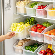 冰箱收纳盒大容量厨房，零食整理盒水果，蔬菜鸡蛋储物盒食品级保鲜盒
