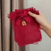 喜糖袋结婚专用袋子盒子纱袋喜袋包装礼袋糖果，礼盒装婚礼用品大全