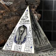 古埃及法老复古金字塔储蓄罐装饰存钱罐创意可爱儿童大小号