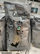 美国进口Kirkland科克兰焙炒哥伦比亚咖啡豆1.36kg豹Costco开市客