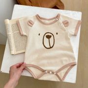 婴儿衣服1周岁夏季短袖，包屁衣男童女童小宝宝爬服3个月新生儿哈衣