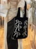 日本已经断货的蝴蝶结丝绒包#万事屋刺绣简约纯色百搭手提单肩包