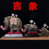 云南普洱茶生茶饼工艺品茶雕大象3公斤客厅办公商务摆件礼盒