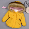 女童装冬装1-3-4-5-7岁6儿童棉袄，加厚加绒羽绒棉服韩版外套潮