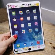 2018款iPad air2钢化膜mini5迷你3 4贴膜6平板Pro10.5英寸9.7彩膜