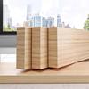 实木定制一字隔板墙上置物架书架挂墙松木板隔板片桌板台面木板子