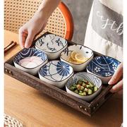 日式小碟子蘸料碟陶瓷家用创意餐具酱料碟调味碟小吃碟小碗菜碟子