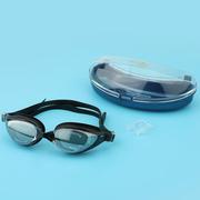 2022款硅胶泳镜成人 防水近视游泳眼镜 电镀防雾游泳镜