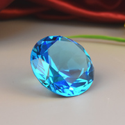 水晶玻璃钻石创意摆件，眼镜店珠宝高档手机柜台装饰品儿童生日礼物