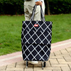 购物包可折叠手提购物袋带轮子便携式多功能环保袋拖轮超市买菜包