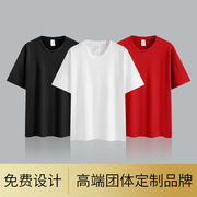 (lzy1066)高端定制t恤短袖，广告衣服diy订工衣，印字图logo班服工服