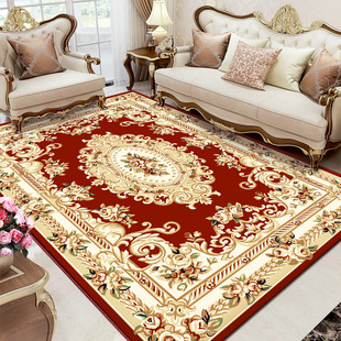 东升地毯欧式美式客厅沙发大地垫，卧室床边毯满铺家用加厚茶几垫