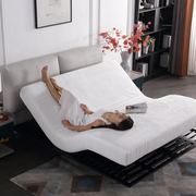 智能床垫电动升降电控床垫真皮悬浮床，1.8米1.5米乳胶3d独立袋弹簧