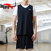 安踏篮球服男2024夏季速干球衣套装比赛运动队服背心