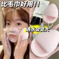 手套式洗脸扑遇水变大可