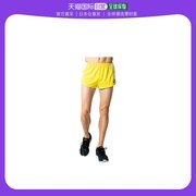 日本直邮ASICS 运动短裤/跑步2091A125 男士 黄色/白色 XS