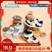 小蓝羊2023秋季0-3岁儿童，软底防滑学步鞋，宝宝鞋婴幼童鞋