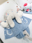 女童法兰绒夹棉睡衣冬季儿童珊瑚绒三层加厚家居服女宝宝套装