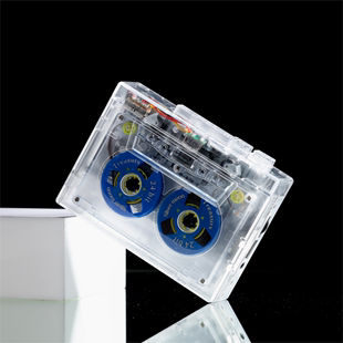 透明磁带机磁带播放机usb，转录mp3磁带随身听怀旧复古卡带机播放器