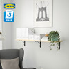 IKEA宜家TRANHULT川胡特实木搁架搁板隔板墙面置物架欧式简约