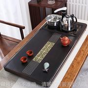 茶盘实木黑檀木茶台一体全自动电木款茶具套装家用简易茶托