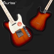 auriga欧雷加a-8410电吉他，专业演奏级，tele款电吉它法丽达