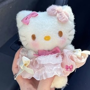 hellokitty挂件公主系列挂饰可爱卡通包包书包钥匙扣女生毛绒玩具