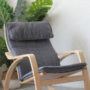 北欧木框波昂摇椅垫子扶手，椅套木沙发海绵坐垫，套椅套坐垫布套椅垫