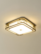 定制新中式吸顶灯卧室灯圆形简约现代大气家用客厅书房餐厅主卧灯