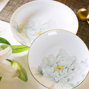 餐具套装婚庆回礼可简约碗筷套装创意青花瓷碗陶瓷