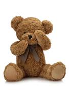 领结害羞熊公仔毛绒玩具熊玩偶布娃娃大号泰迪熊猫抱枕新年礼物女