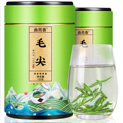 毛尖茶2023新茶浓香型绿茶，雨前一级高山碧螺春，绿茶散装礼盒装茶叶