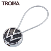 德国troika创意大众汽车logo标志，钥匙扣朗逸宝来途观帕萨特钥匙链
