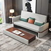 定制可折叠沙发床多功能，两用小户型客厅双人，伸缩床带升降茶几储物