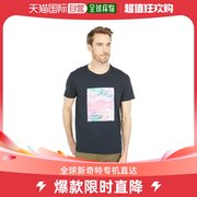 香港直邮潮奢joe'sjeans男士抽象粉蜡笔，印花水手领t恤