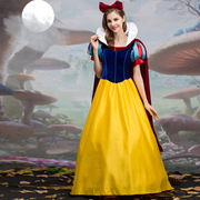 cosplay童话故事白雪公主演出服，舞台装迪士尼公主，裙游乐园皇后服