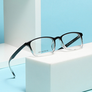 超轻记忆板材塑胶钛近视眼镜，男士配镜眼镜框镜架，近视镜小框女素颜