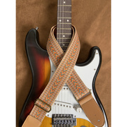 吉他背带电吉他贝斯通用背带琴带5cm加宽提花织带加厚
