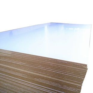 定制双面白色密度板免漆板3591215182025mm中纤板芯白色免漆家具