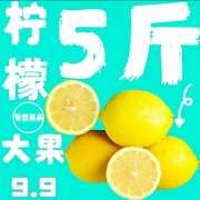 安岳柠檬新鲜黄柠檬非无籽现摘当季水果香水柠檬奶茶商用整箱