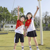 童装中国风小学生夏季校服运动套装男女童班服两件套幼儿园园服