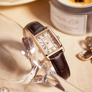 JULIUS聚利时石英玻璃皮带防水简约休闲韩系时尚女性手表JA-1338