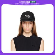 香港直邮潮奢 Y-3 女士黑色 Running 棒球帽