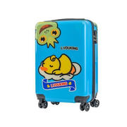 唐晓笙22卡通儿童拉杆箱万向轮学生行李箱密码登机箱黄色