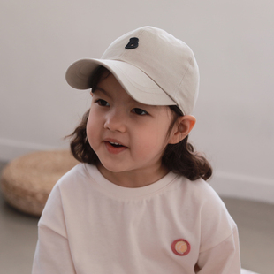 韩国宝宝帽子春秋季薄款鸭舌帽婴儿棒球帽女童1-3岁男童帽子