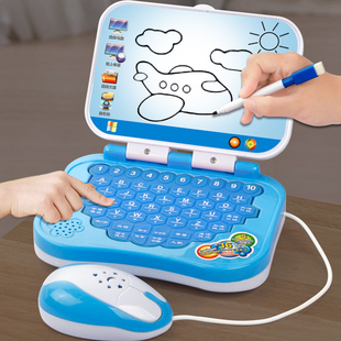 儿童智力早教机小孩学习训练宝宝，益智点读玩具仿真平板练习电脑机