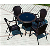 室外家具编藤仿藤椅子茶几，三五件套伞庭院阳台，休闲洽谈餐桌椅组合