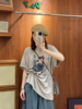 7夏季上新日系森女印花卡通女孩可爱宽松显瘦短袖T恤2719-# LSL
