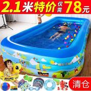 充气游泳池家用家庭儿童加厚超大号大人水池，小孩浴缸婴儿宝宝洗澡